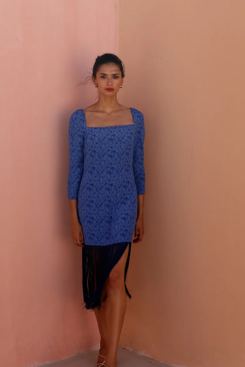 Robe Sérénade en soie La Mer