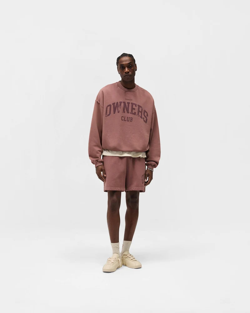 Represent Owners Club Sweater - Smoked Rose