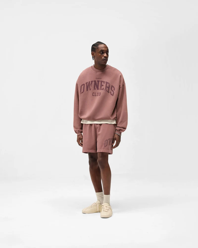 Represent Owners Club Sweater - Smoked Rose