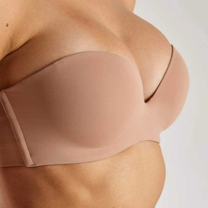 Soutien-gorge à Armatures Sans Bretelles - Miel