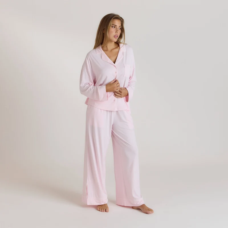 Chemise de Pyjama en Modal - Rose