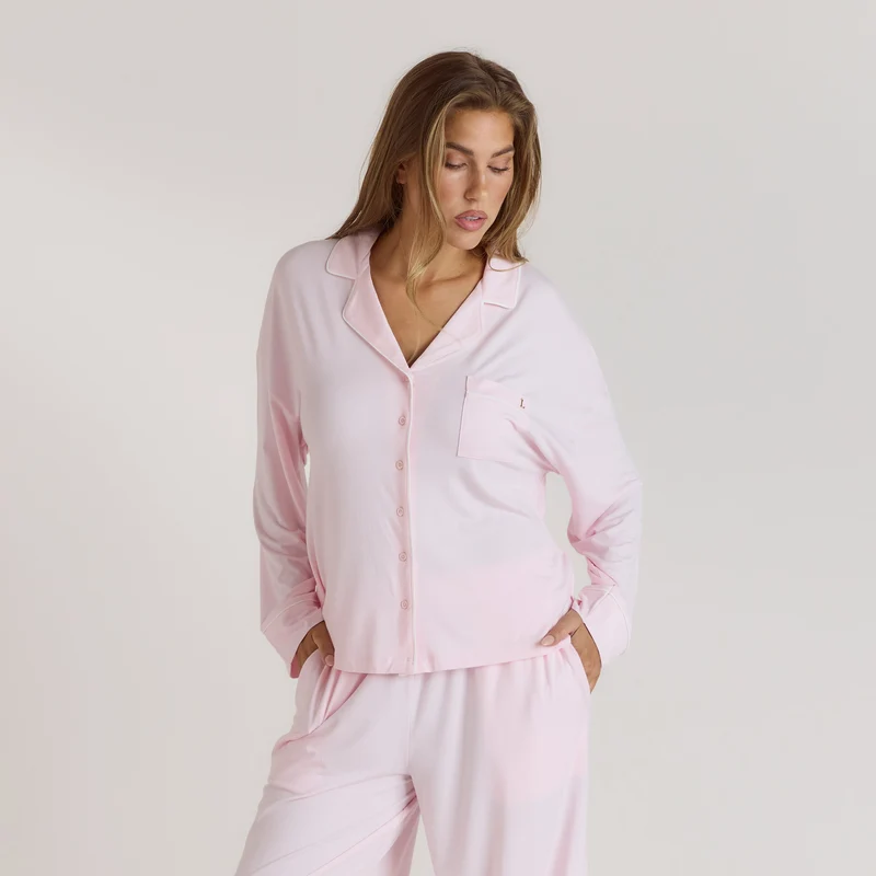 Chemise de Pyjama en Modal - Rose