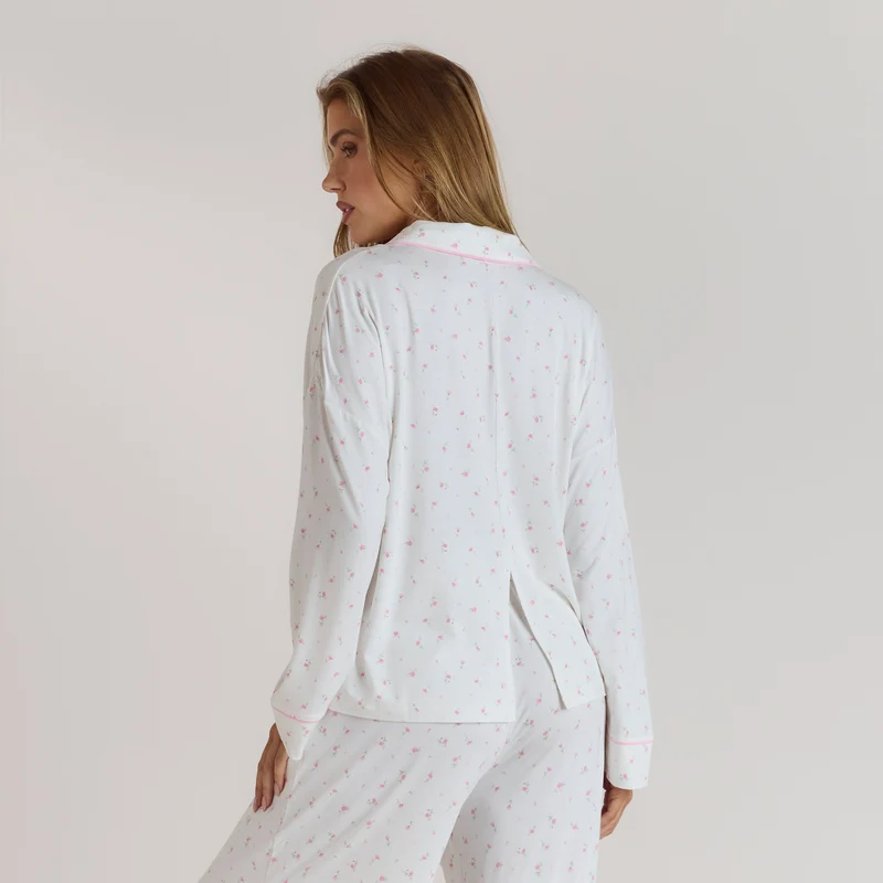 Chemise de Pyjama en Modal - Motif Floral