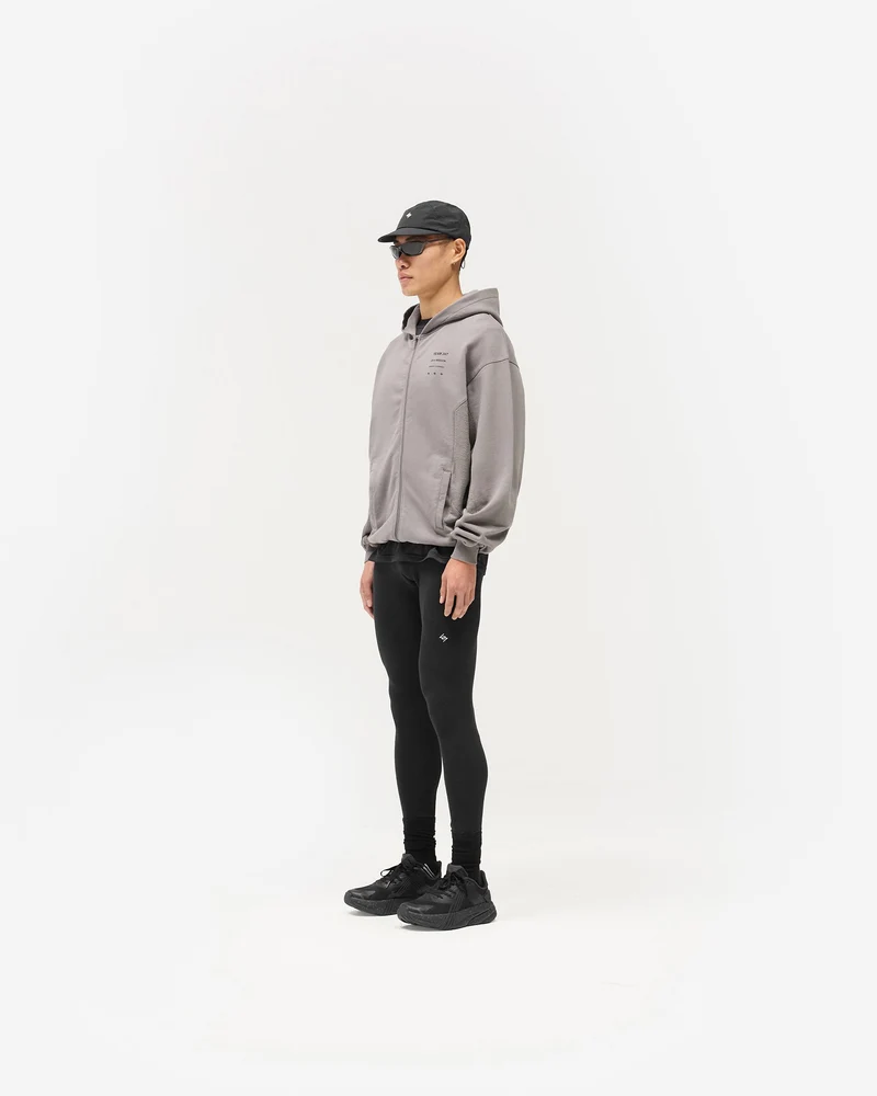 247 Uprising Zip Hoodie - Steel