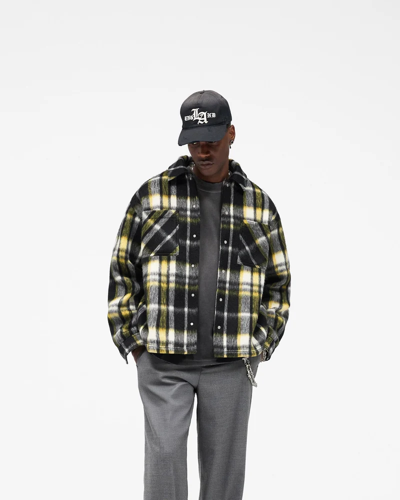 Textured Overshirt - Jet Black