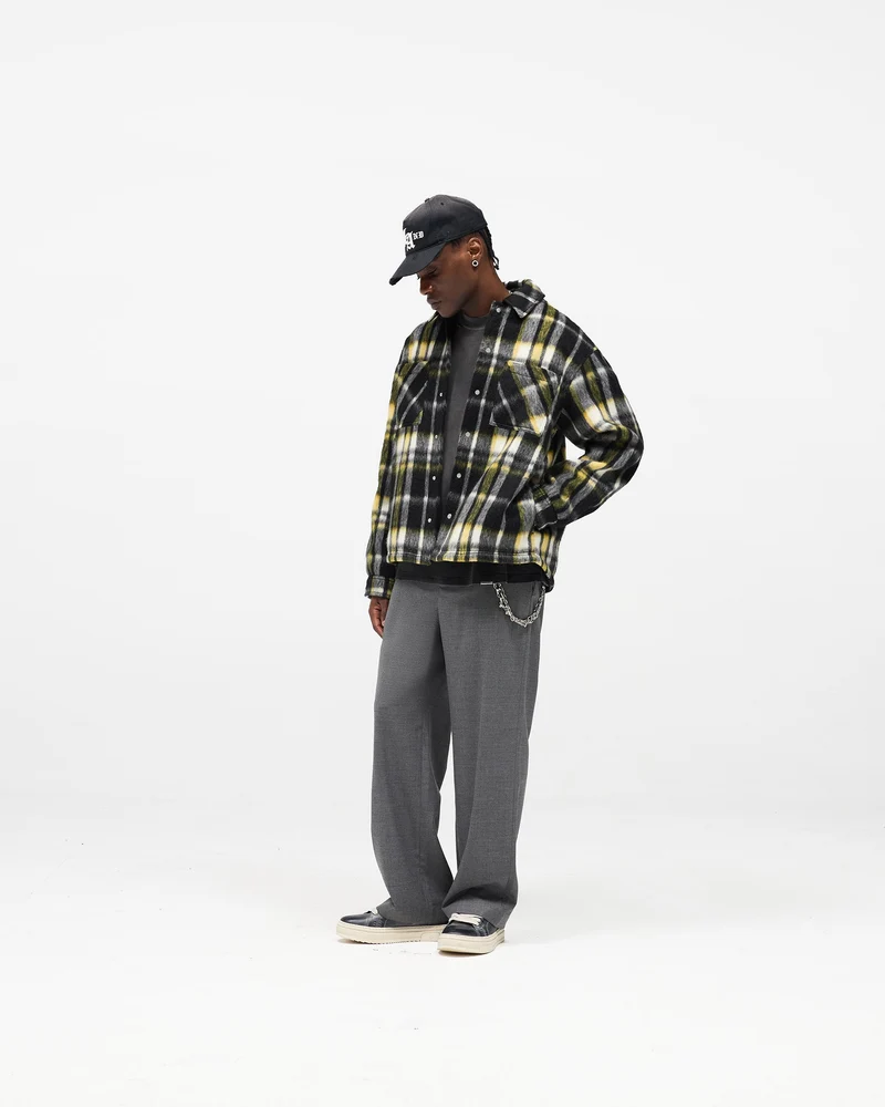 Textured Overshirt - Jet Black