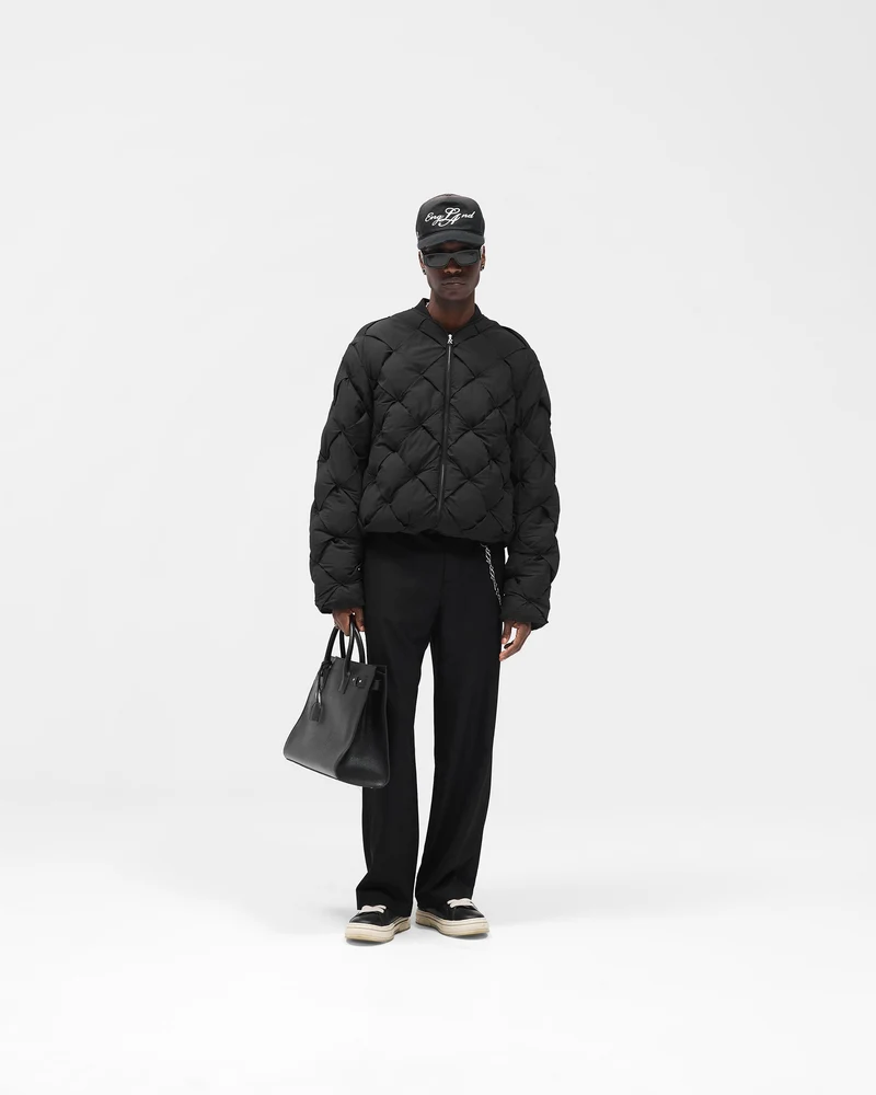 Pillow Puffer - Jet Black
