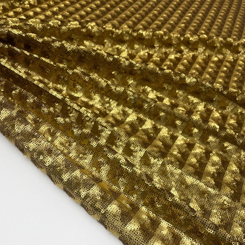 Tissu Tulle Brodé, Paillettes - Lady