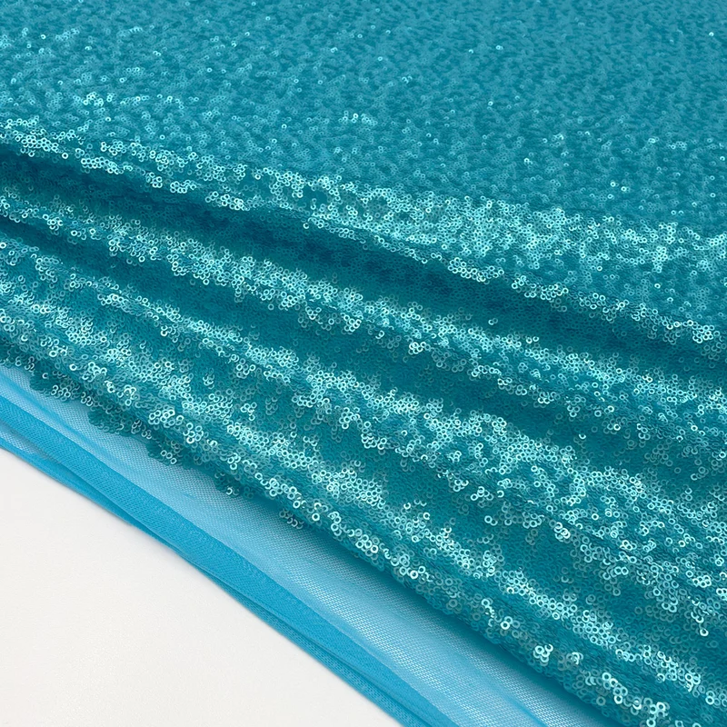 Tissu Tulle Brodé, Paillettes - Vera