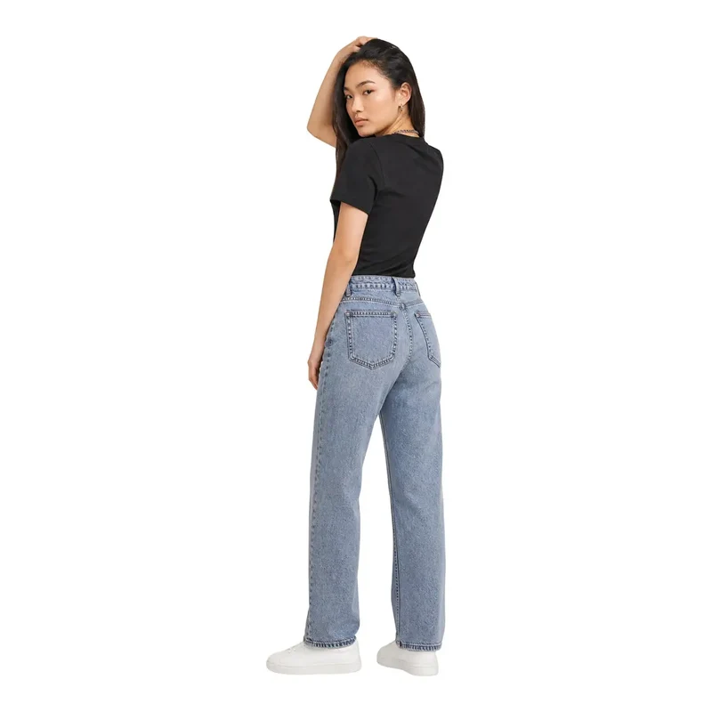 Calvin Klein Jeans pour femmes, t-shirt court classique en coton noir