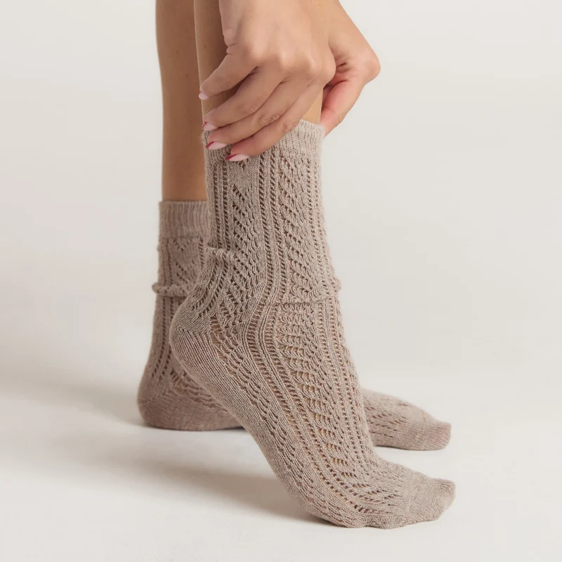 Chaussettes Pointelles (Lot de 3) - Multicolore