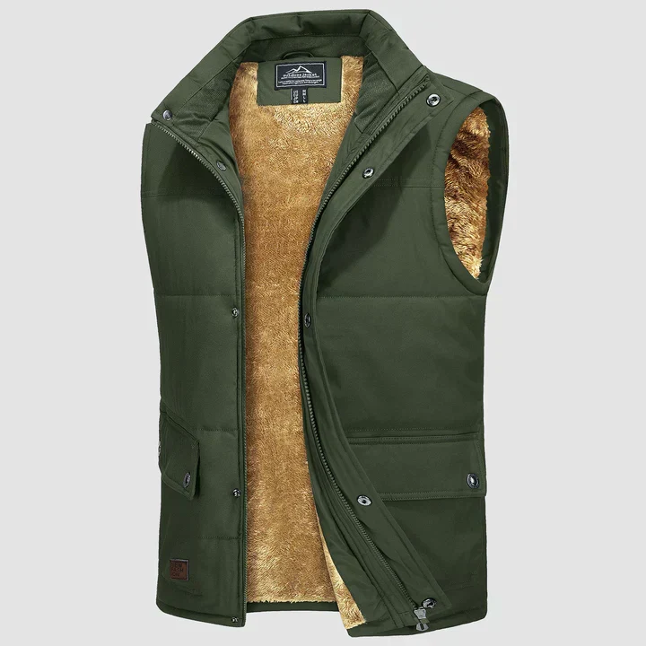 Mark Gilet Homme – Bodywarmer Sans Manches avec Poches Pratiques & Confort Quotidien