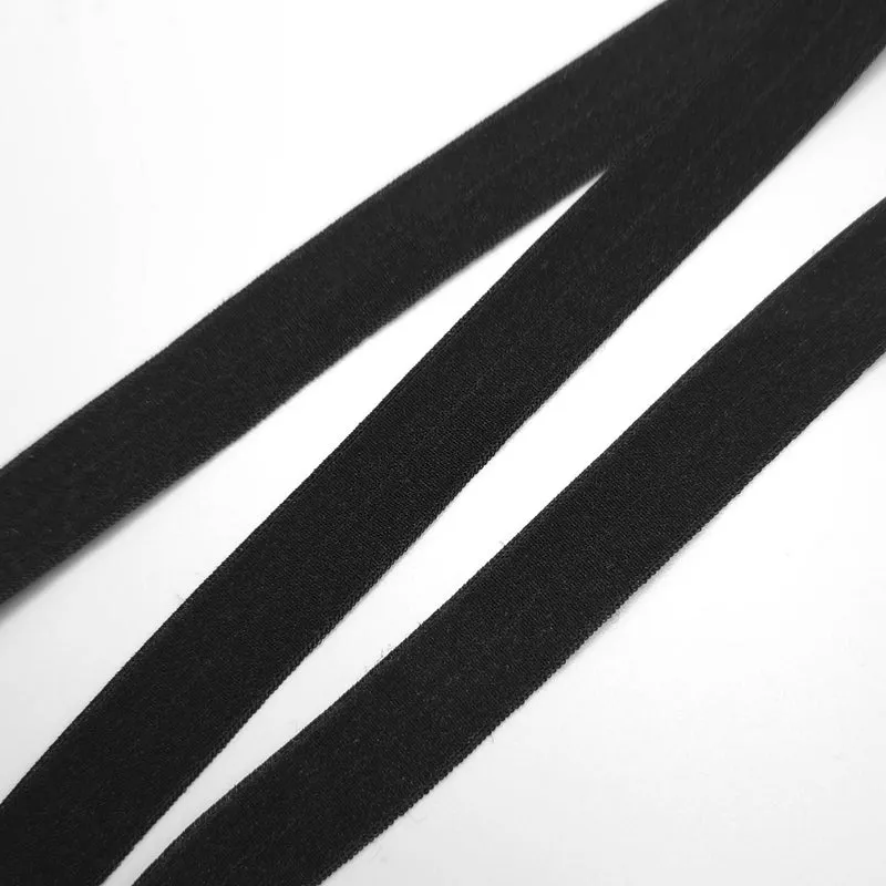 Élastique pliable (FOE) – 14 mm déplié | Noir mat