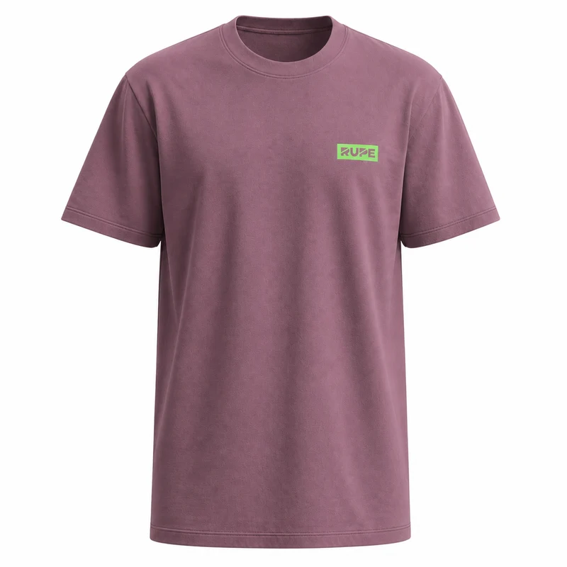 TEE _ Old Purple | T-Shirt in cotone unisex - Montagne - Old Purple