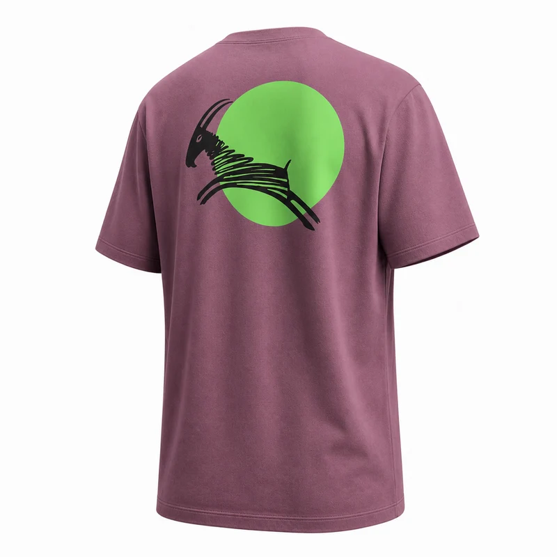 TEE _ Old Purple | T-Shirt in cotone unisex - Montagne - Old Purple