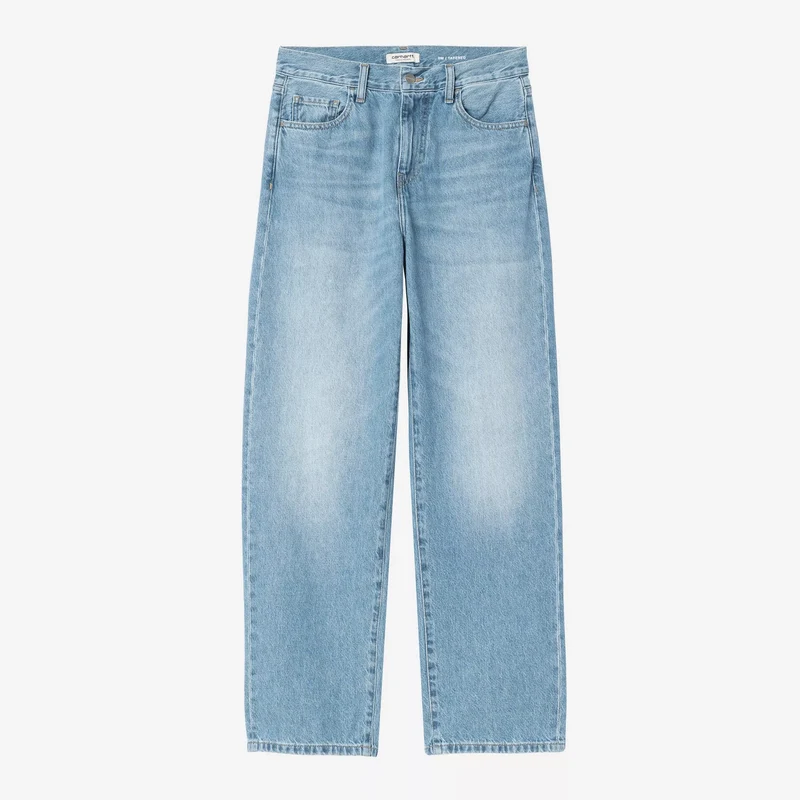 W Arin Pant Blue Heavy True Stone