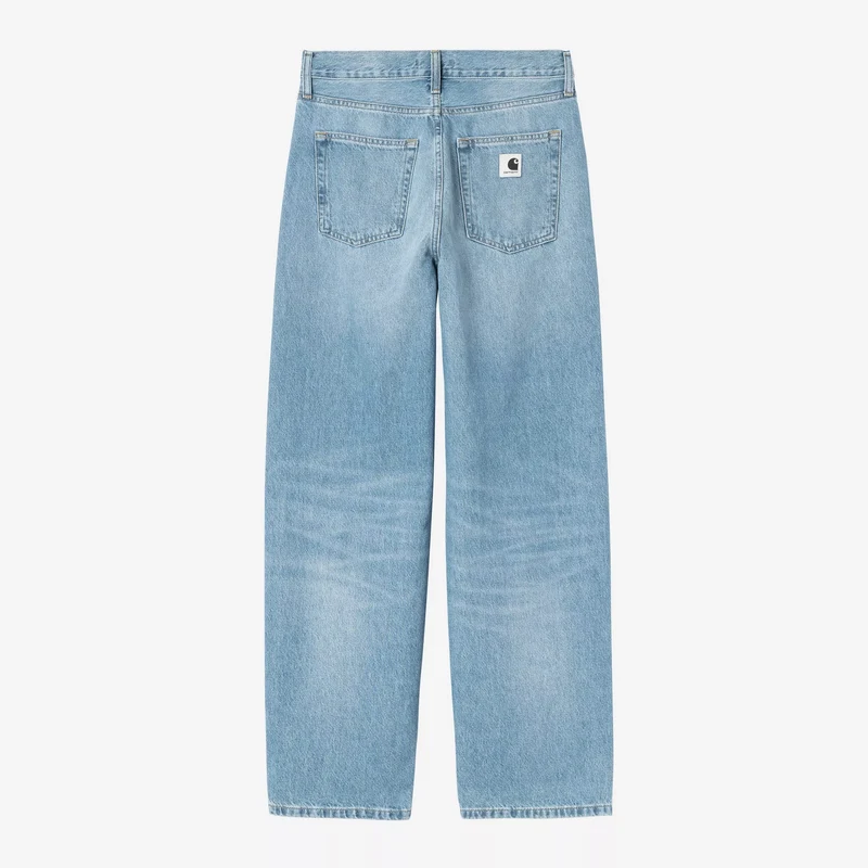 W Arin Pant Blue Heavy True Stone