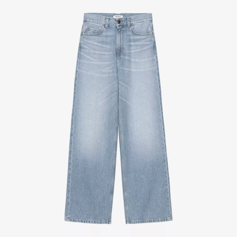 W Jane Pant Blue Heavy True Stone
