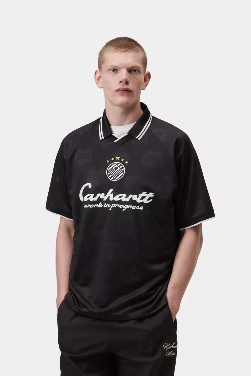 S/S Terrace Football T-Shirt Black