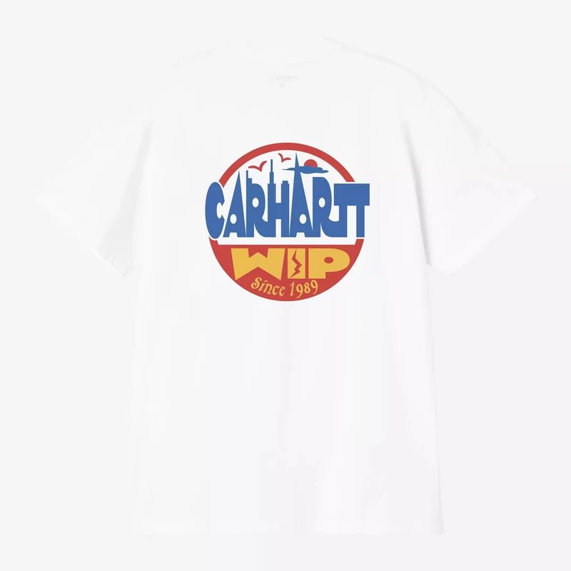 S/S Luggage Label T-Shirt White