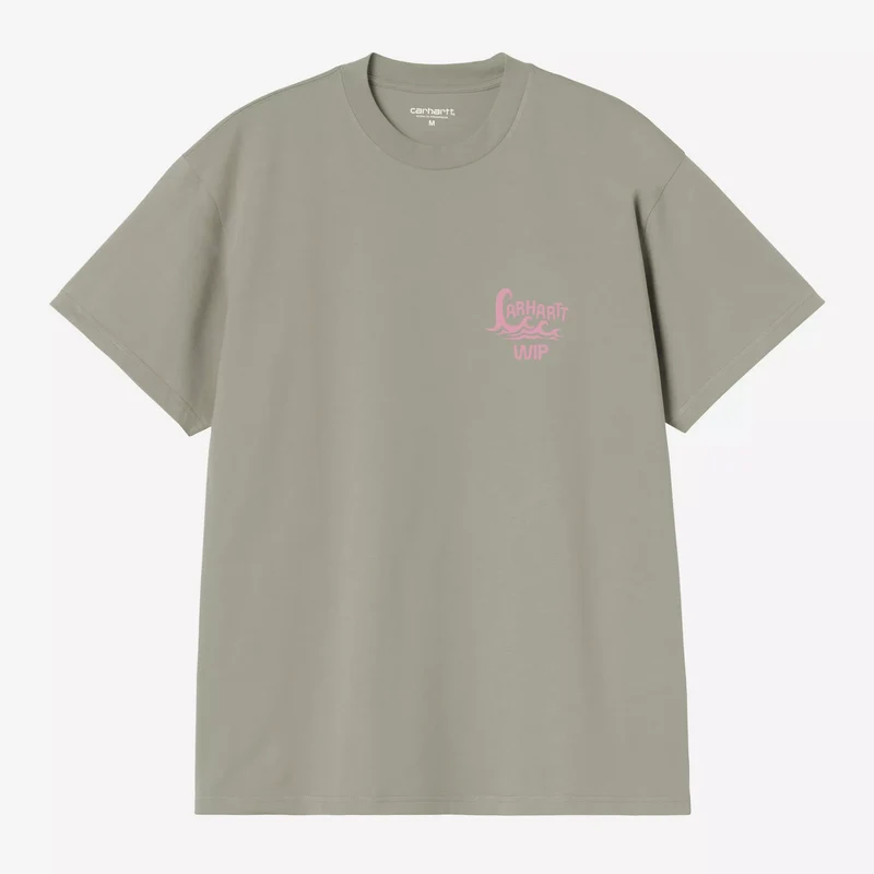 S/S Waves T-Shirt Shady Green