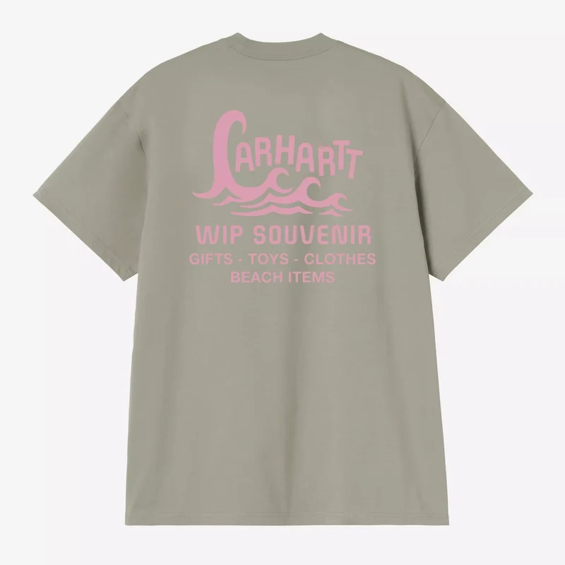 S/S Waves T-Shirt Shady Green