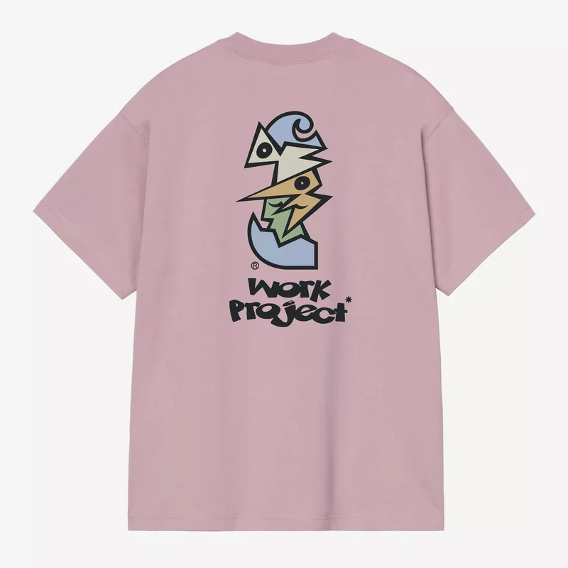 S/S Cubist T-Shirt Hortensia
