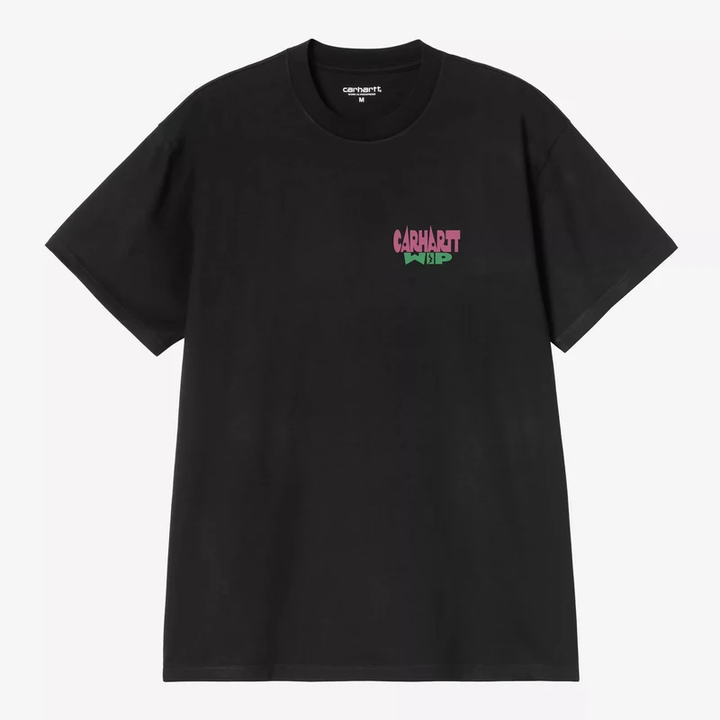 S/S Luggage Label T-Shirt Black
