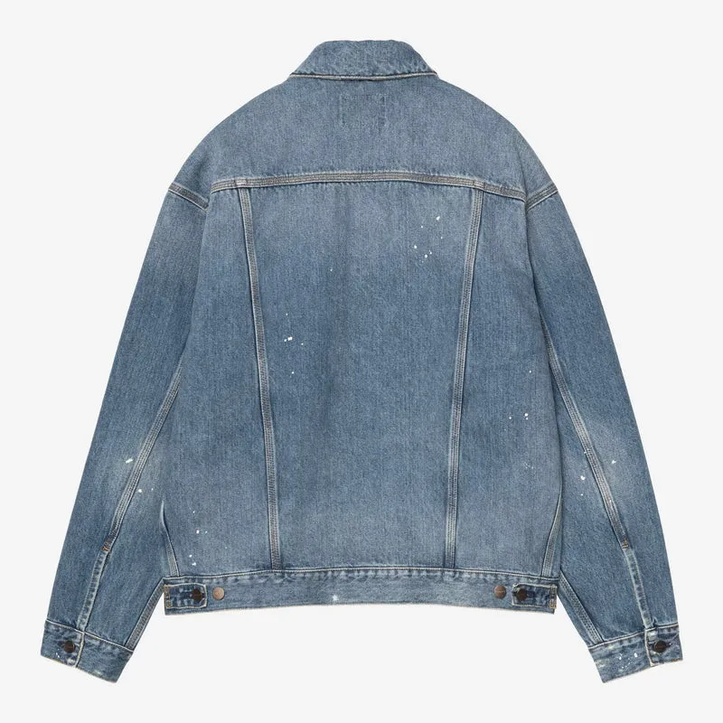 Helston Jacket Blue Destroy