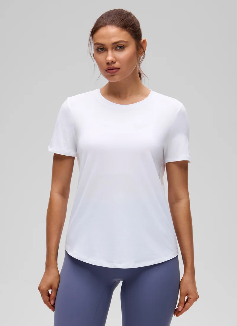 Pima Cotton Round Neck Short Sleeve