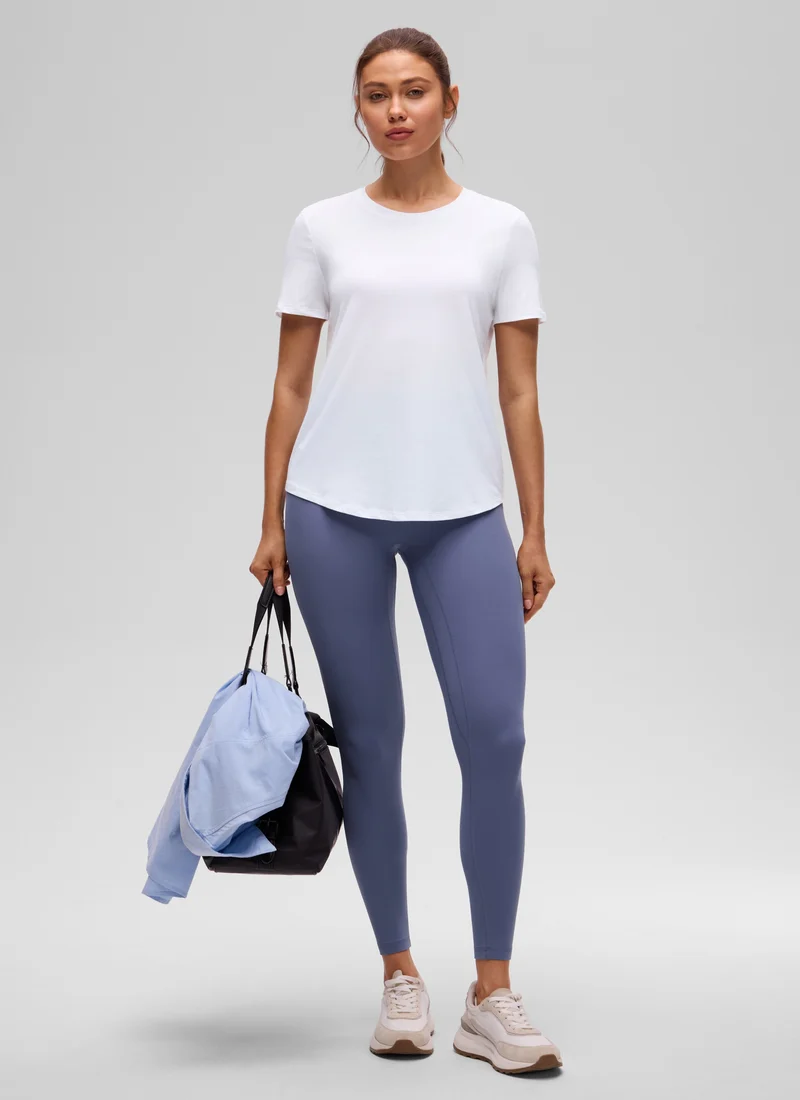 Pima Cotton Round Neck Short Sleeve
