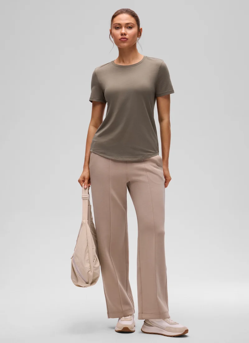 Pima Cotton Round Neck Short Sleeve