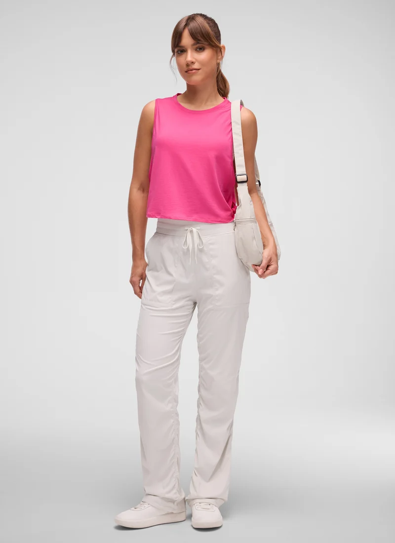 Pima Cotton Crop Deep Armhole Tank