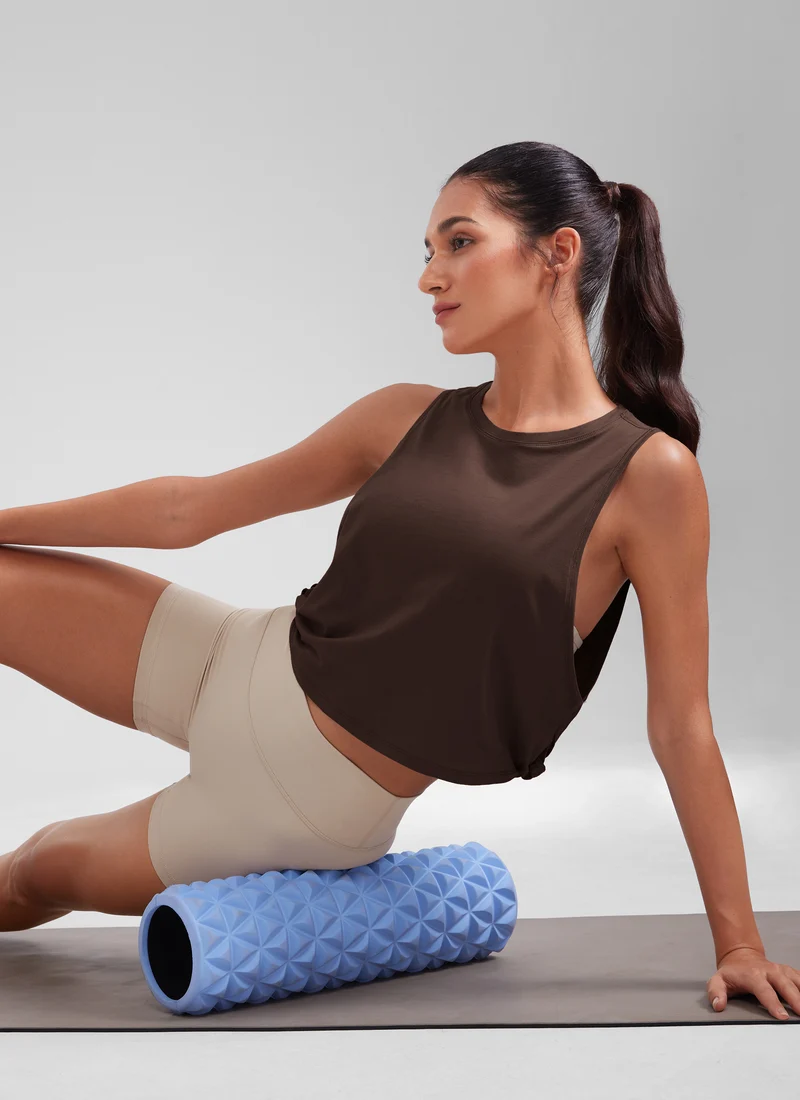 Pima Cotton Crop Deep Armhole Tank