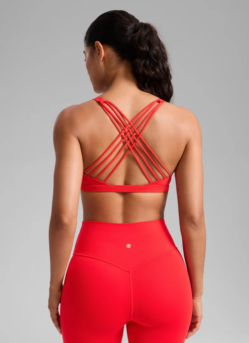 Nakedfeel Low Cut Strappy Bra (8 Straps)