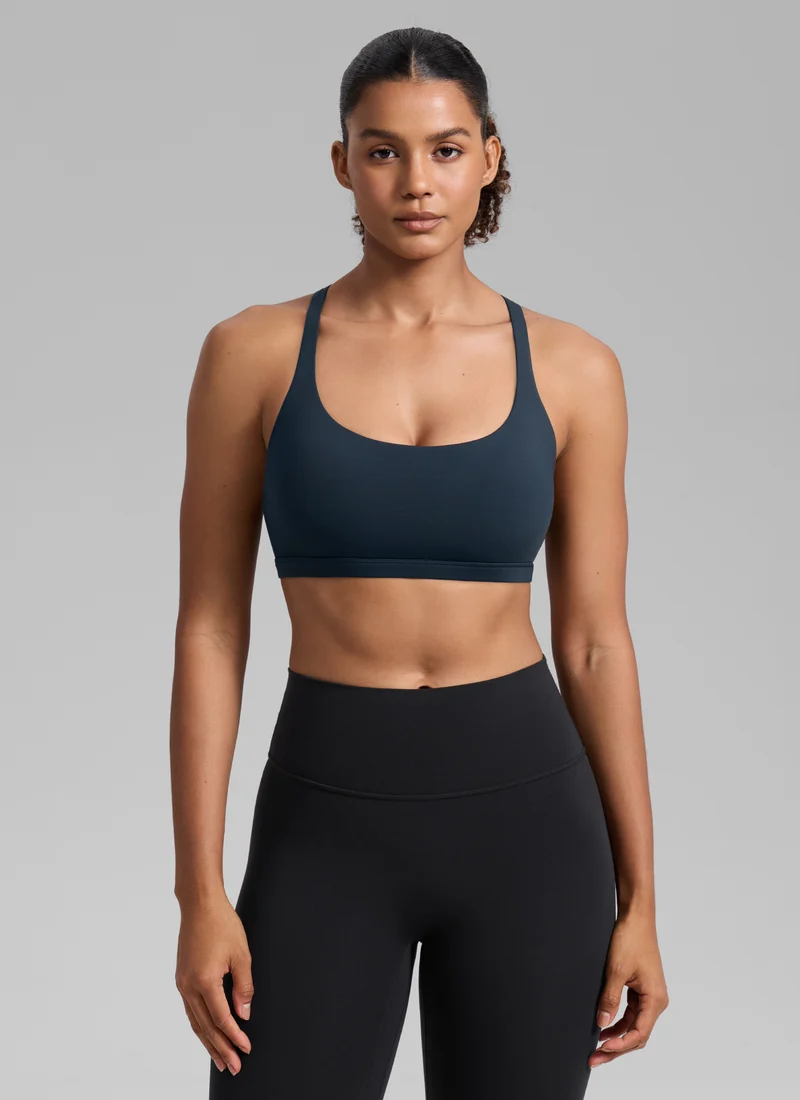 Nakedfeel Low Cut Strappy Bra (8 Straps)