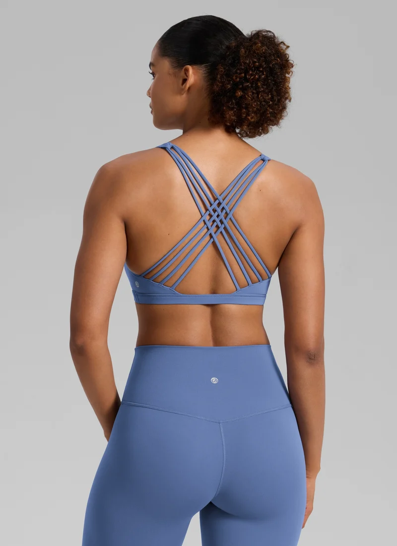 Nakedfeel Low Cut Strappy Bra (8 Straps)