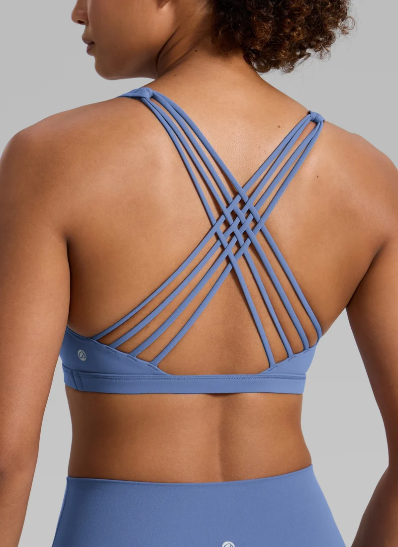 Nakedfeel Low Cut Strappy Bra (8 Straps)