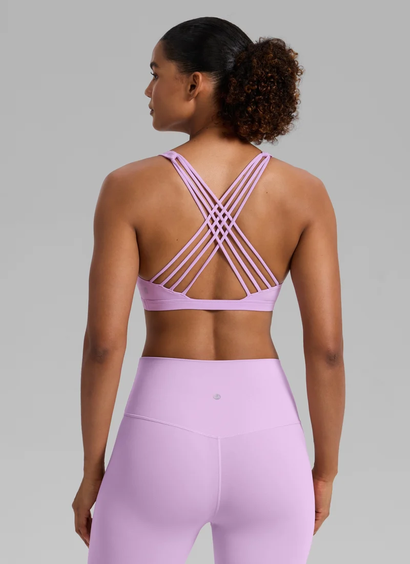 Nakedfeel Low Cut Strappy Bra (8 Straps)