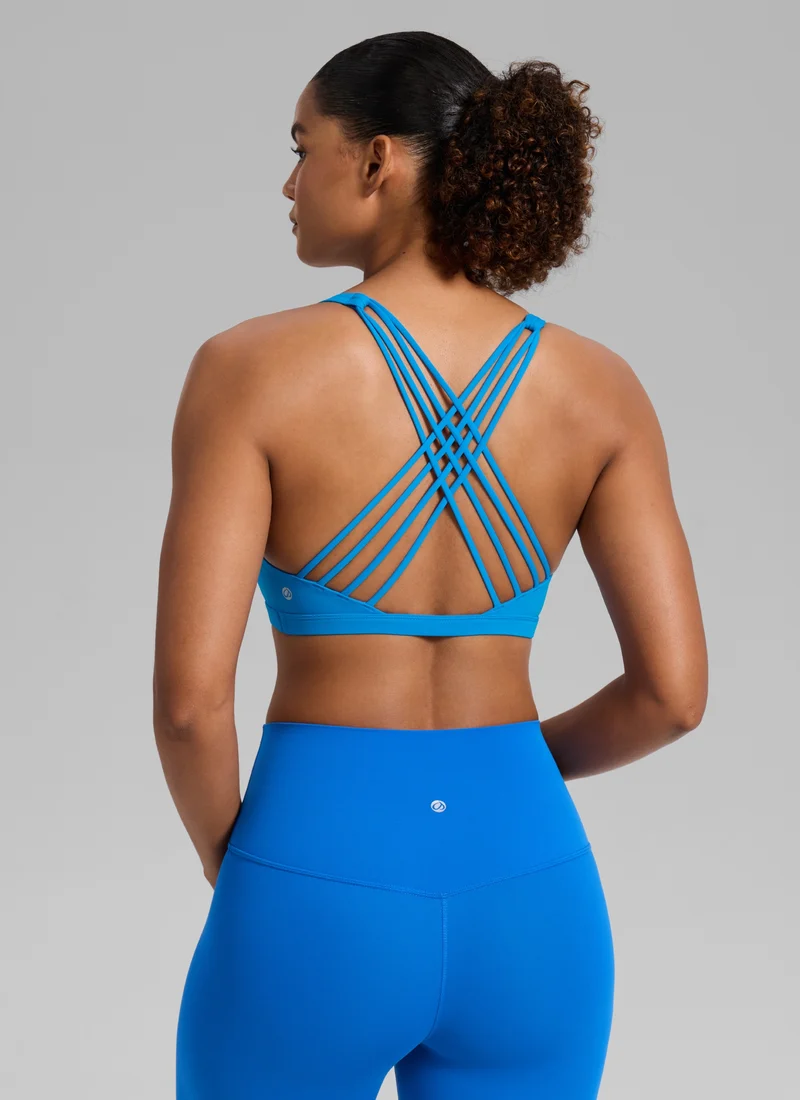 Nakedfeel Low Cut Strappy Bra (8 Straps)