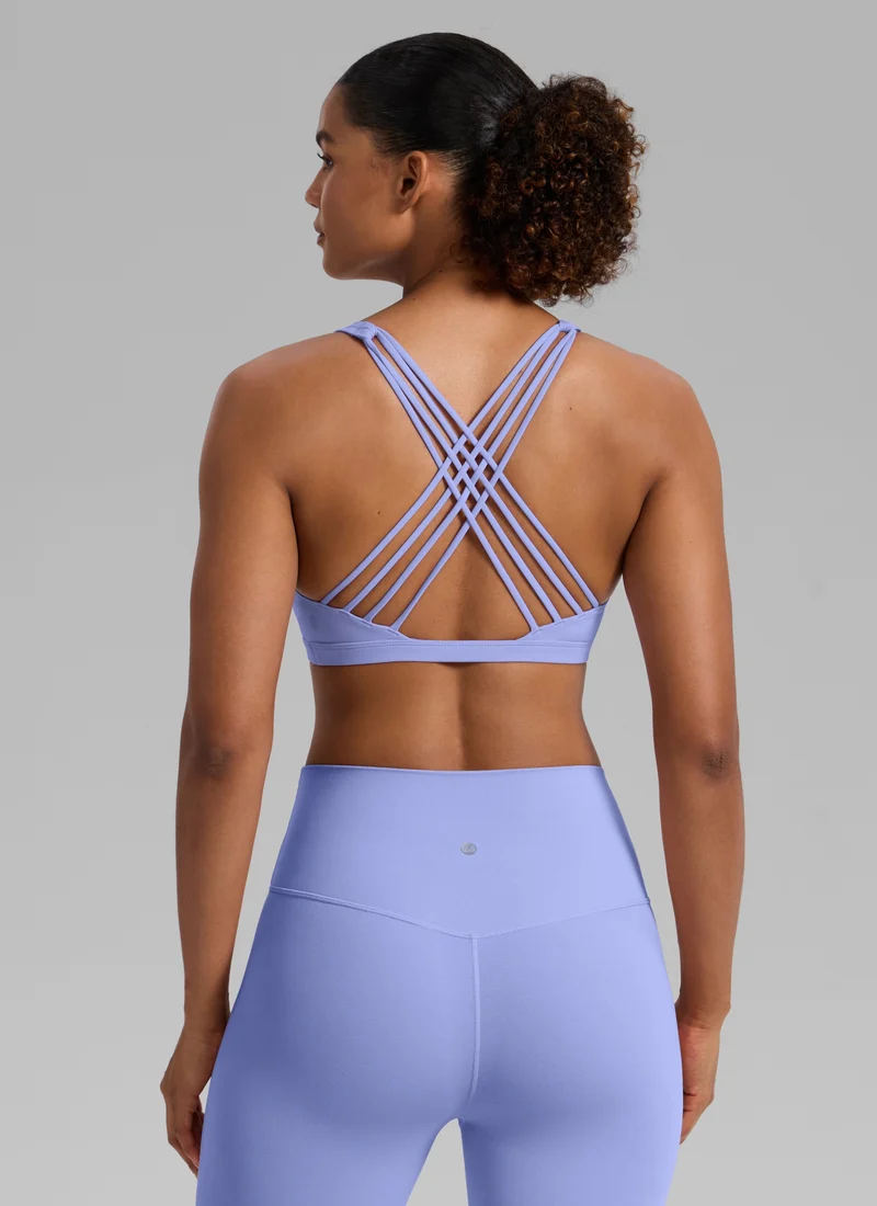 Nakedfeel Low Cut Strappy Bra (8 Straps)