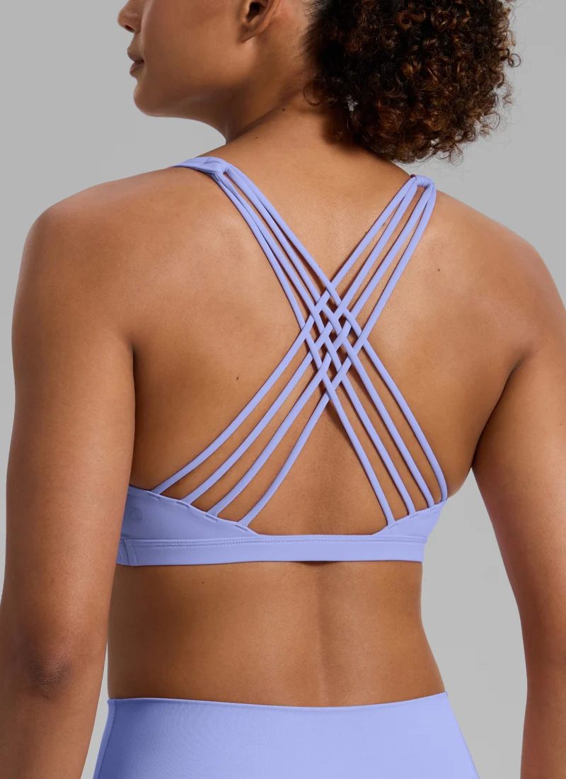 Nakedfeel Low Cut Strappy Bra (8 Straps)