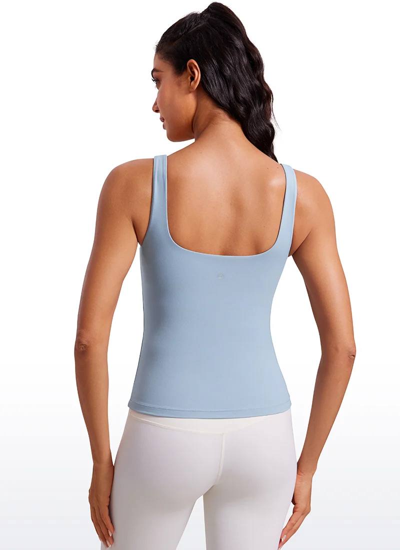 Butterluxe U Neck Built in Bra Tank