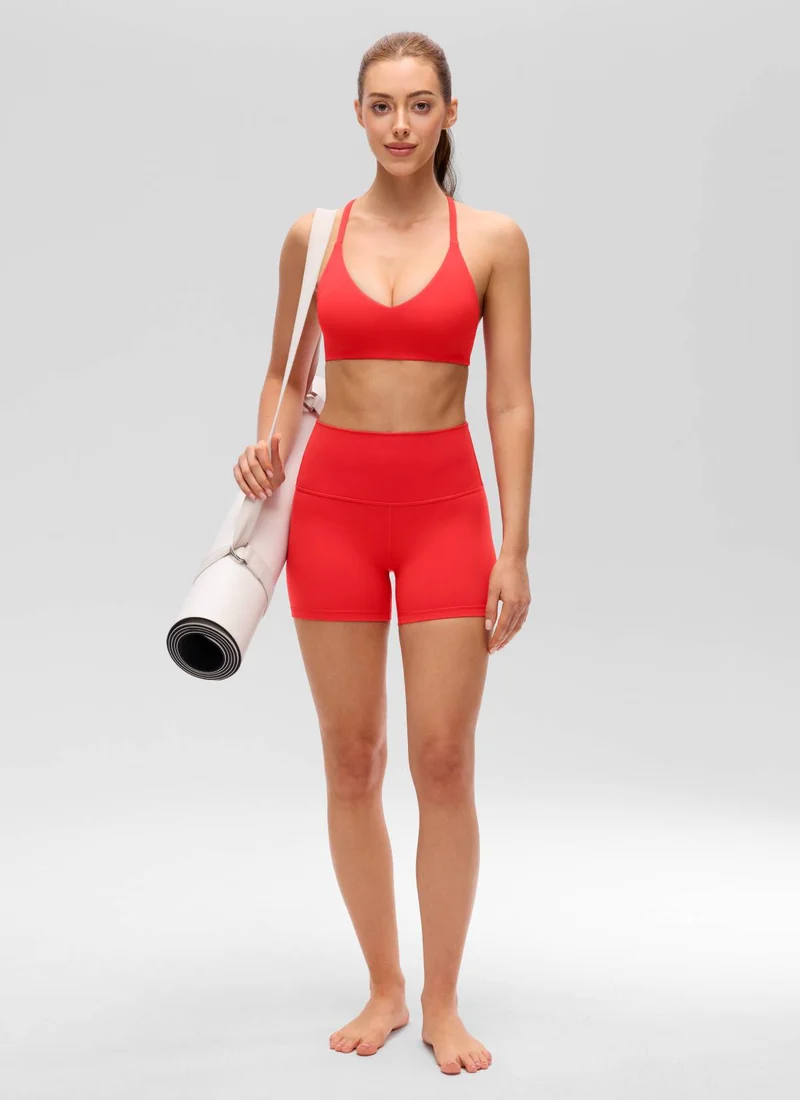 Butterluxe Thin Straps Racerback Sports Bra
