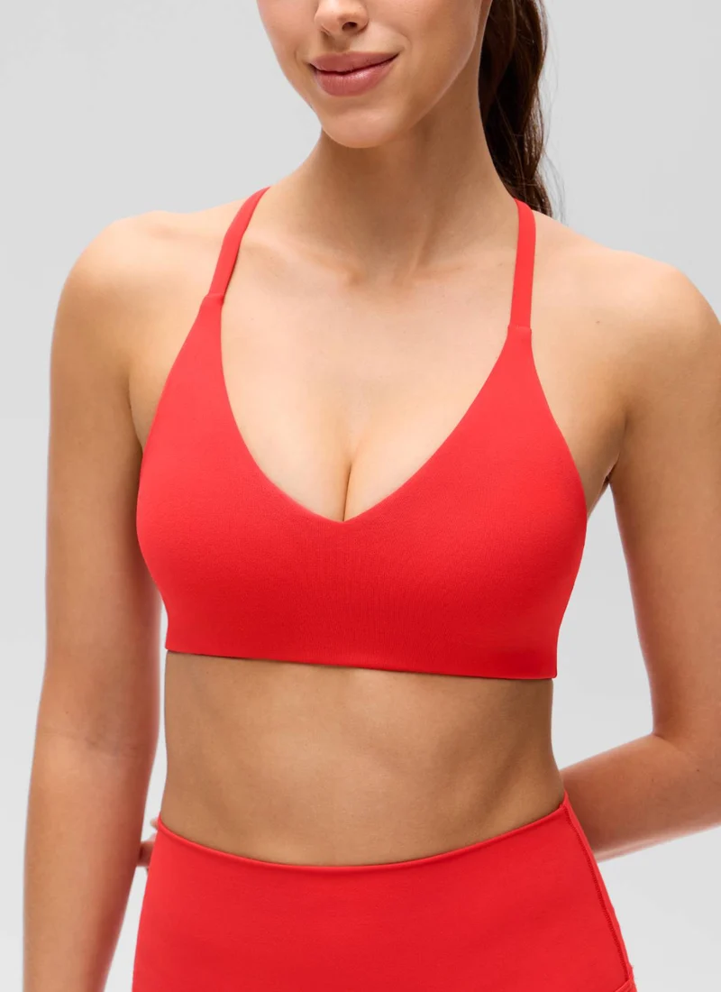 Butterluxe Thin Straps Racerback Sports Bra