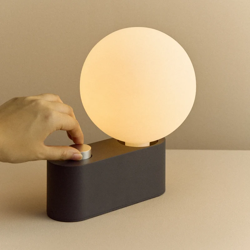 Alumina Multi-Use Lamp in Charcoal