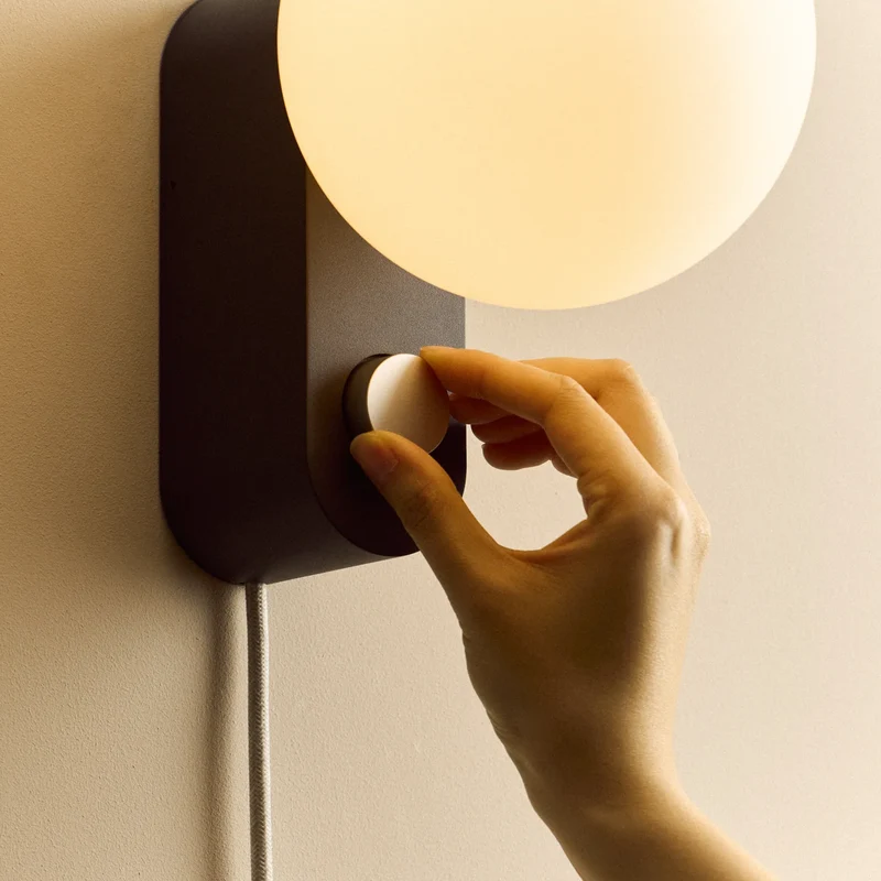 Alumina Multi-Use Lamp in Charcoal