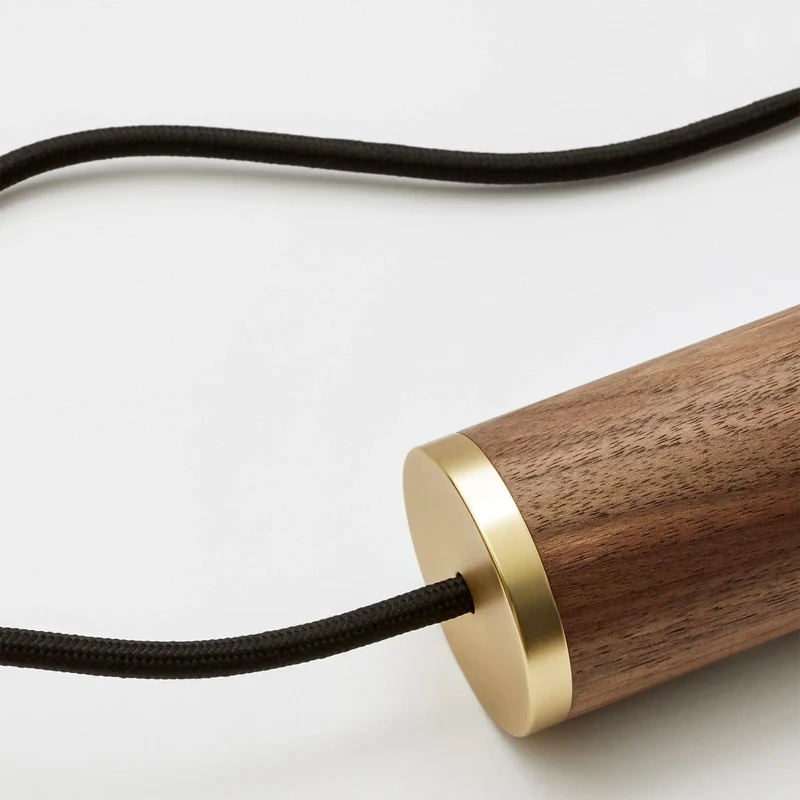 Enno Pendant Light in Walnut