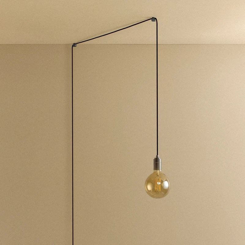 Gaia Plug-In Pendant in Graphite