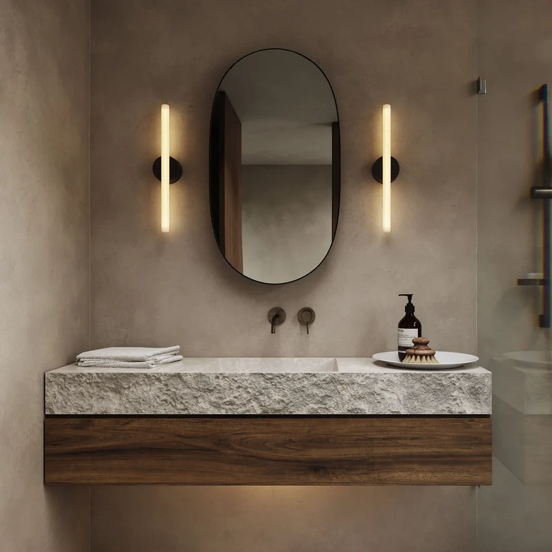 Kilter Wall Light in Dark Grey